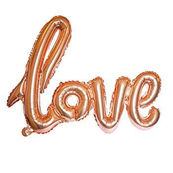 Foil Letters Balloons Year Birthday Party or Wedding Decoration love Ballon Deco